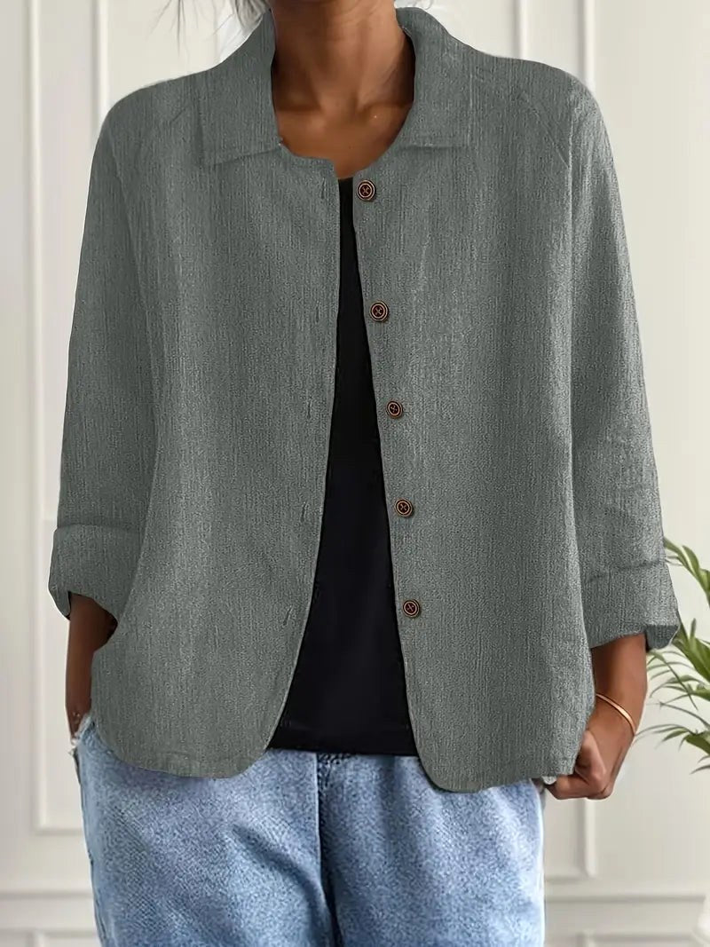 Deniz | Classic Light Long Sleeve Top — 5
