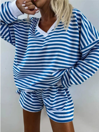 NOLANI™ – Relaxed Striped Lounge Set — 3