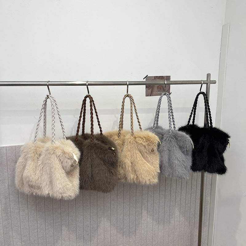 CHARLOTTE™ - Velvet Shoulder Tote Bag — 3