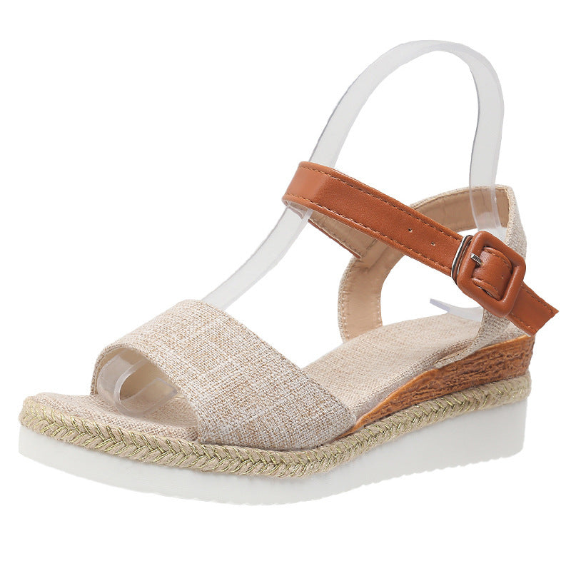 CHARLENE™ – Relaxed Wedge Sandals — 9