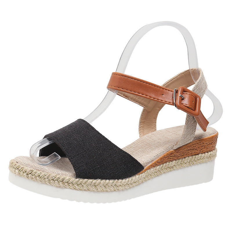 CHARLENE™ – Relaxed Wedge Sandals — 6