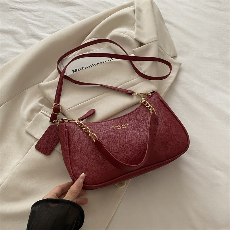 CERISE™ - Chain Detail Shoulder Bag — 9
