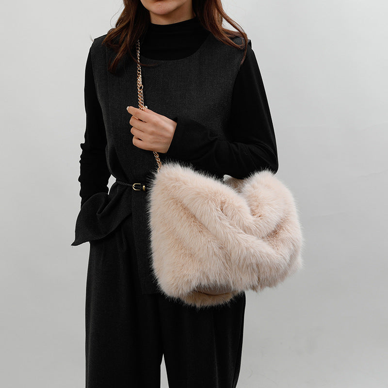 CHARLOTTE™ - Velvet Shoulder Tote Bag — 2