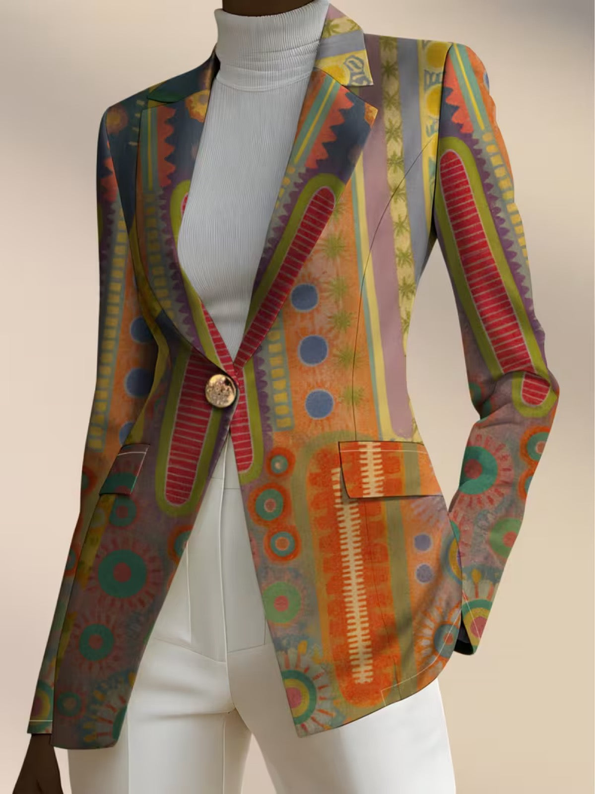 Faustine™ | Bohemian Medallion Blazer — 3