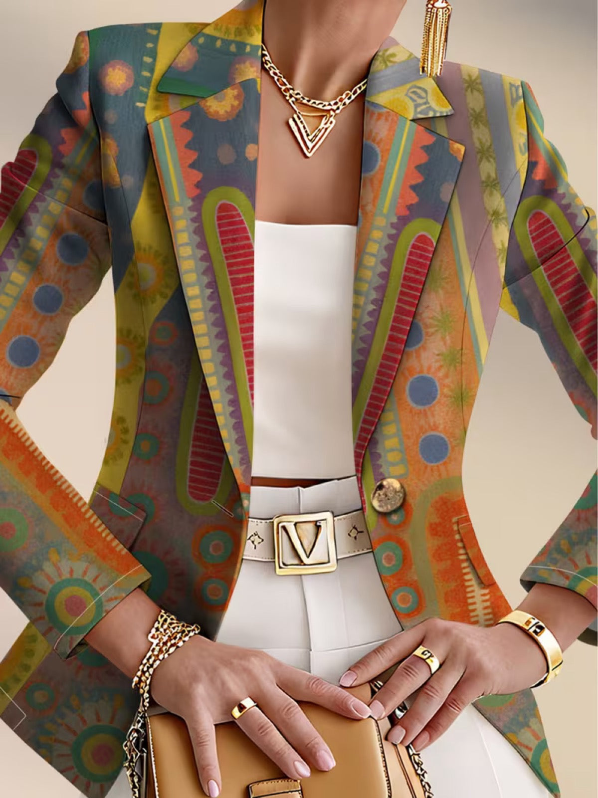 Faustine™ | Bohemian Medallion Blazer — 6