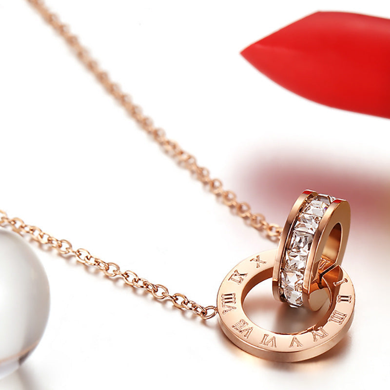 CYNTHIA™ – Numeral Charm Necklace — 5