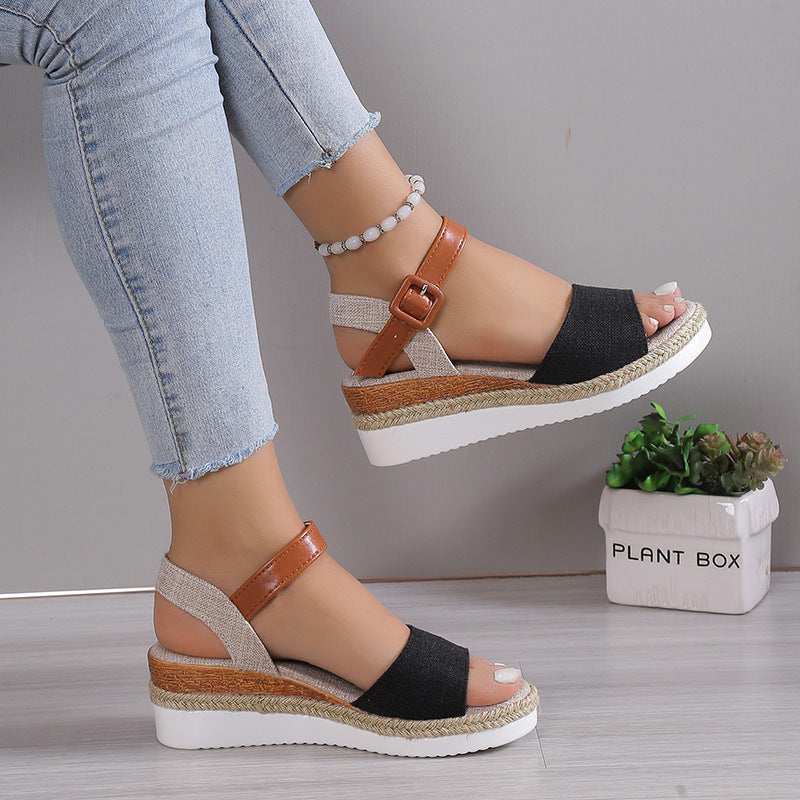CHARLENE™ – Relaxed Wedge Sandals — 3
