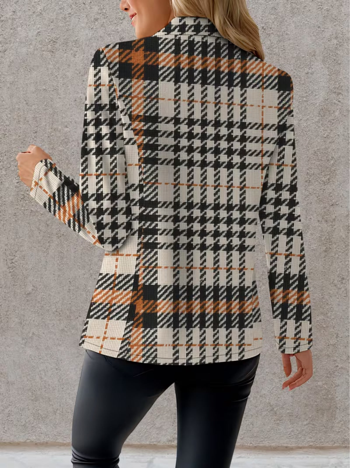 Ghislaine™ | Houndstooth Blazer — 6