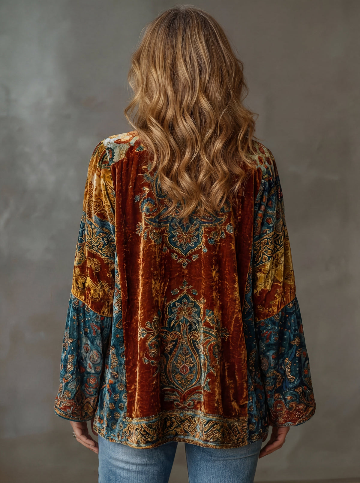 Darcy | Boho Embroidered Kimono Cardigan — 3