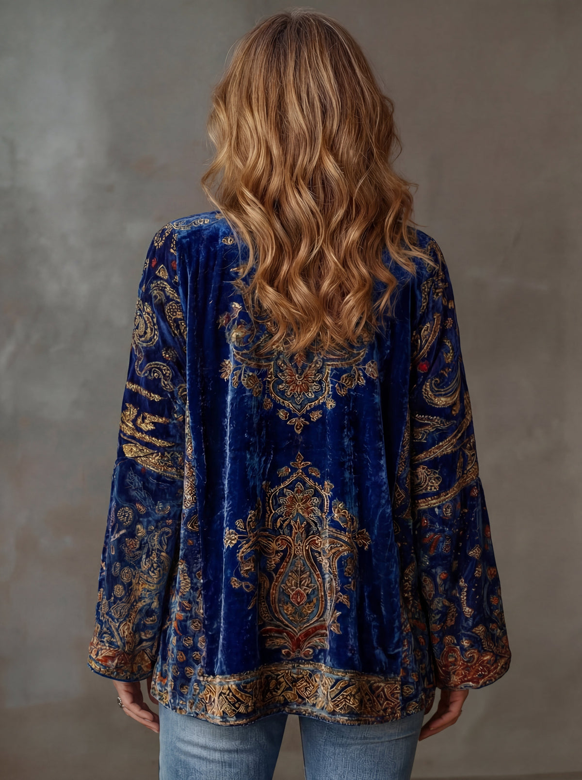Darcy | Boho Embroidered Kimono Cardigan — 4
