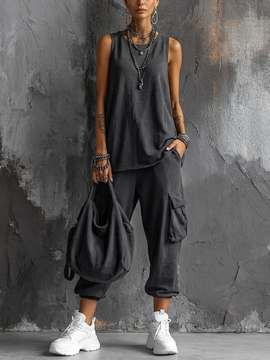 Casa Elena™ | Soft Casual Set with Pockets — 1