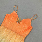 Ombre Sunset | Midi Jurk
