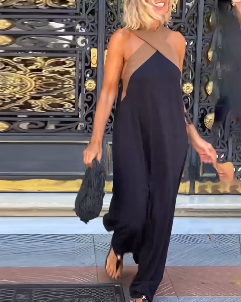 Miss | Jurk Dames Maxi Crossover - Viscose