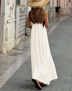 Miss | Jurk Dames Maxi Crossover - Viscose