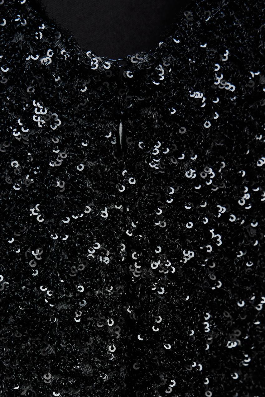 Starry Sequin | Maxi Jurk met Pailletten & Open Rug