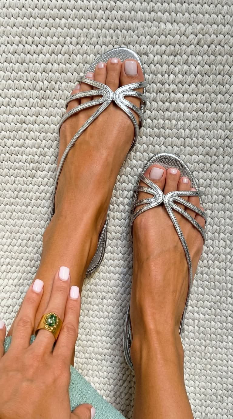 Ginevra | Golden Sandals Summer Elegance — 3