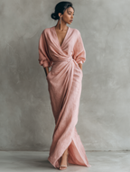 Miss | Jurk Dames Maxi - Linnenmix