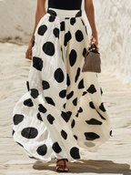 Miss | Jurk Dames Off-Shoulder Zomer - Katoen