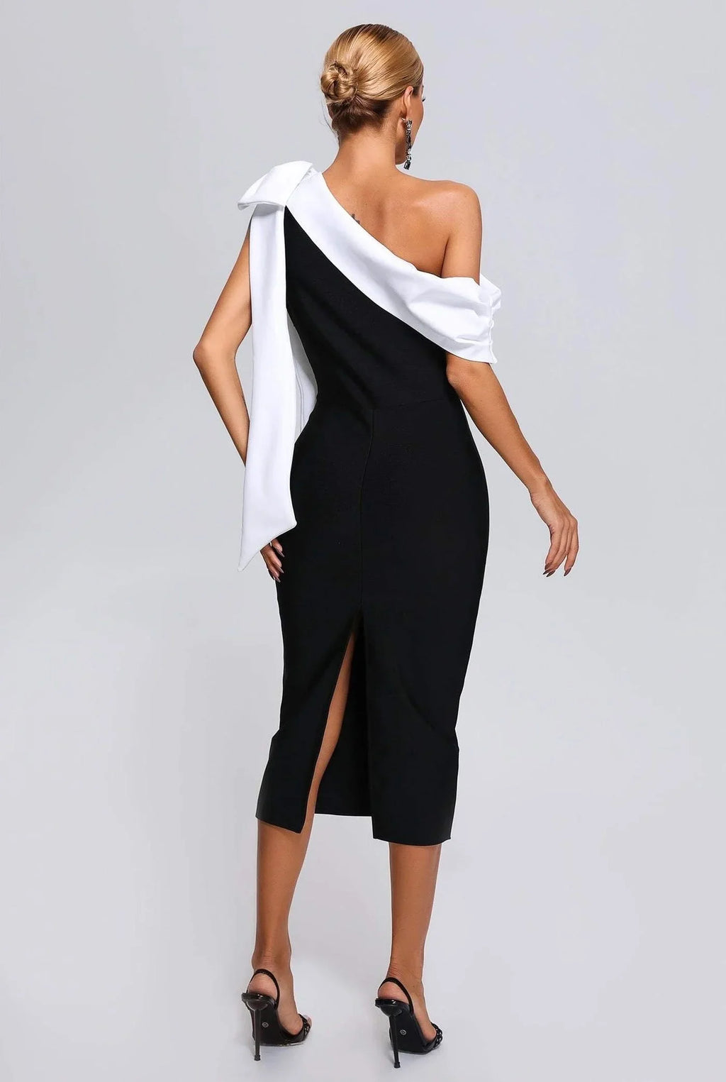 Colette | Off-Shoulder midi Jurk