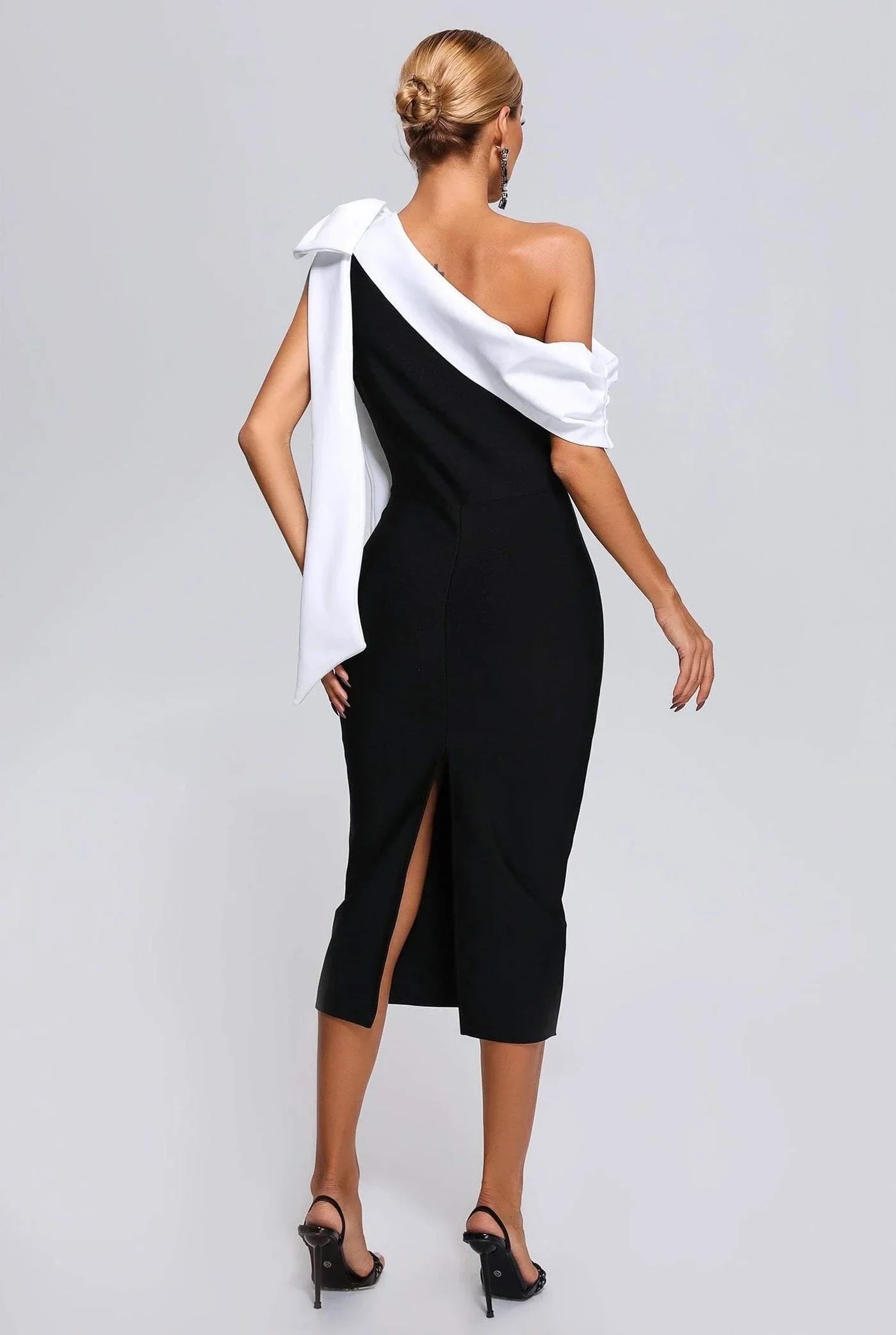 Colette | Off-Shoulder midi Jurk