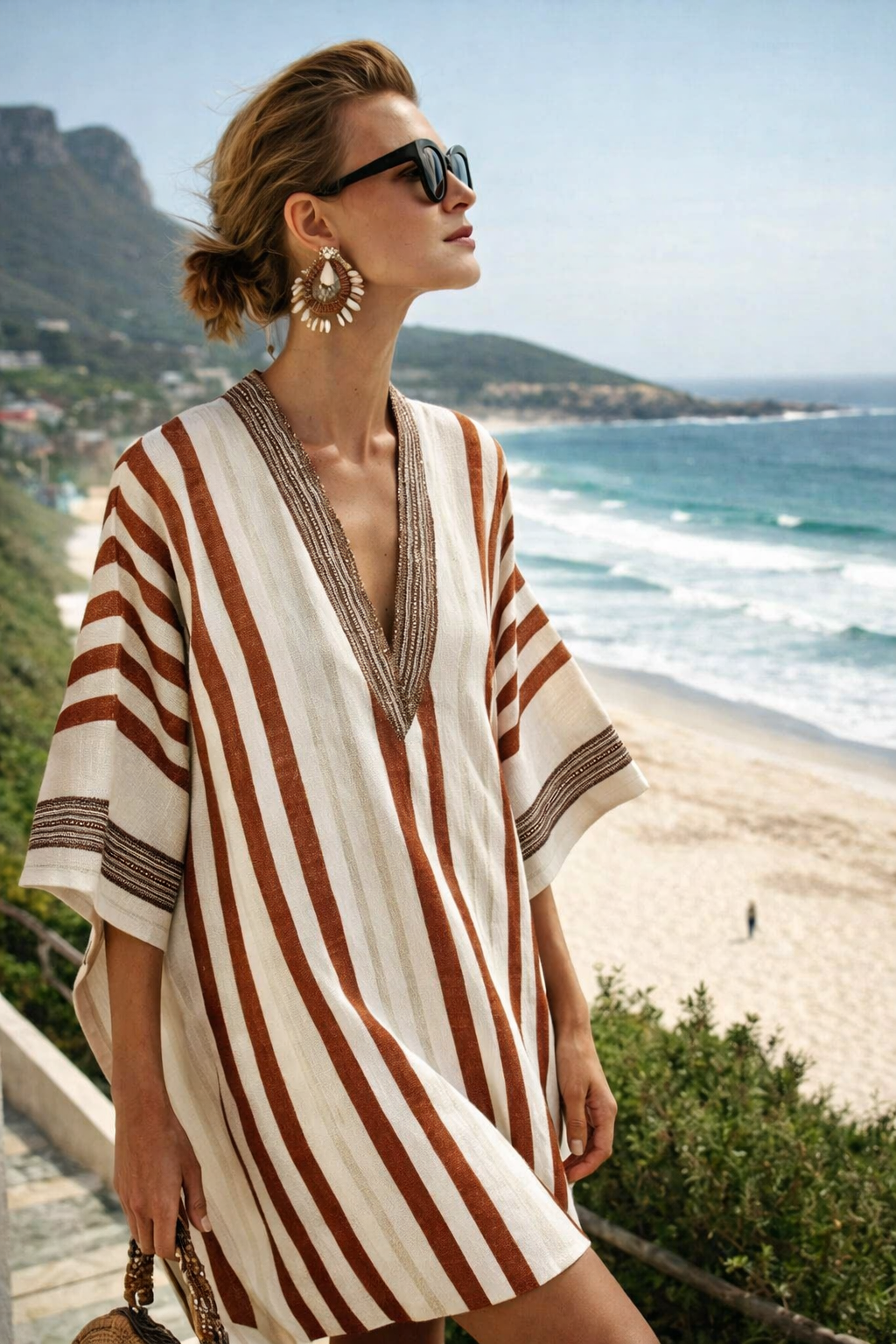 Miss | Jurk Dames Zomer Midi A-lijn - Polyester