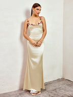Fiorella Satin Gown | Maxi Jurk