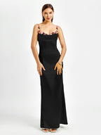 Fiorella Satin Gown | Maxi Jurk