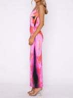 Galaxy Glow  | Maxi Jurk