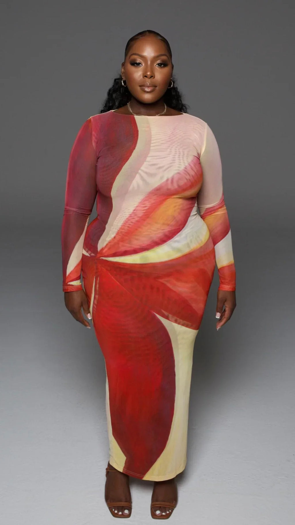 Sunset Elegance | Maxi Jurk