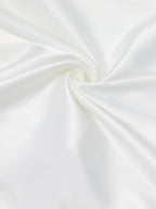 Pearl Embrace | Strapless Satin Midi Dress met Pareldetail