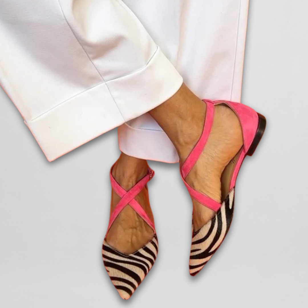Fern - Ballet Flats with Straps — 1