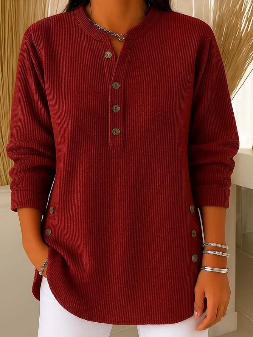 Neva™ | Button Henley Tunic — 3