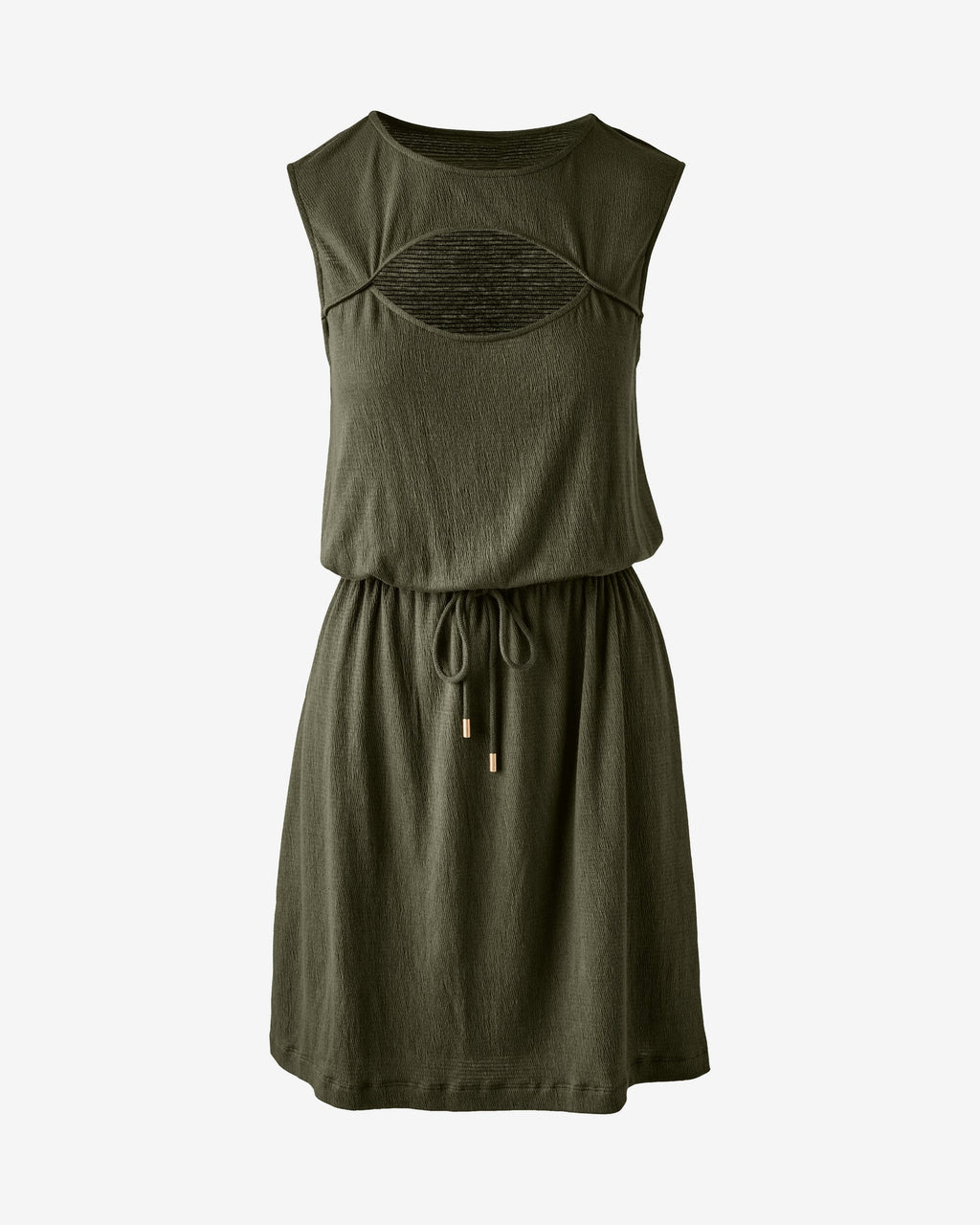 Miss | Jurk Dames Textured Knit Cut Out - Gebreid