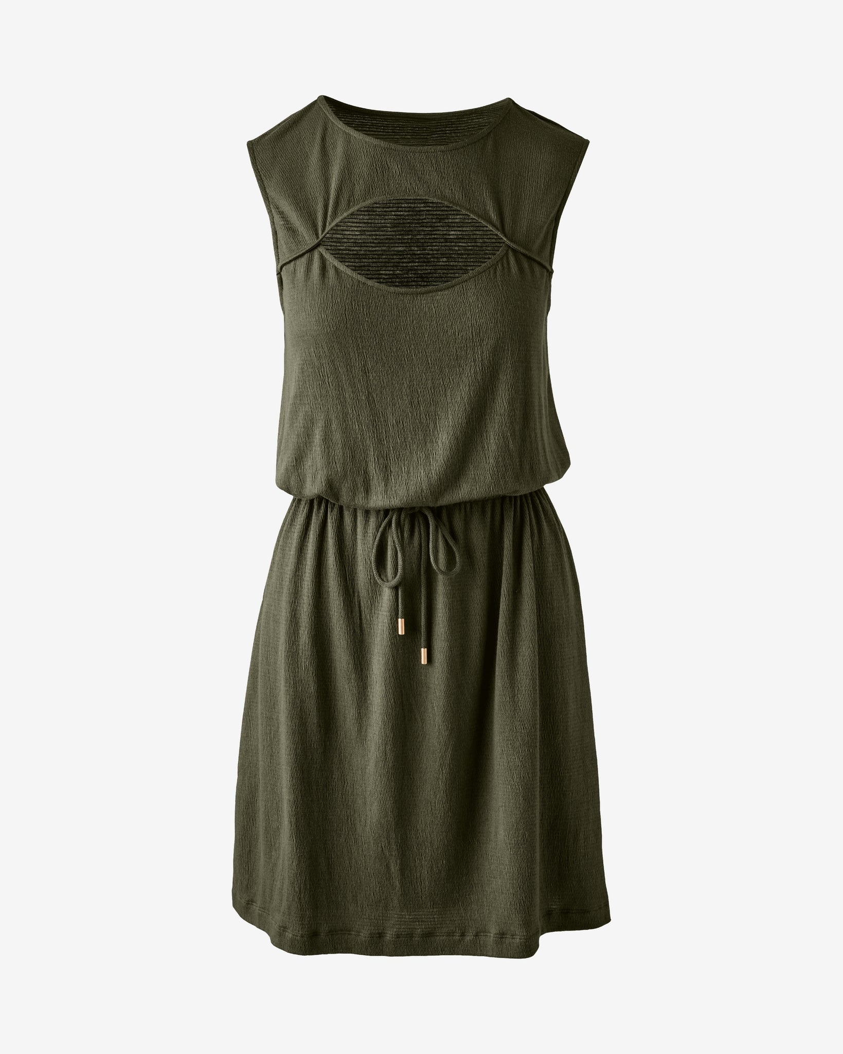 Miss | Jurk Dames Textured Knit Cut Out - Gebreid