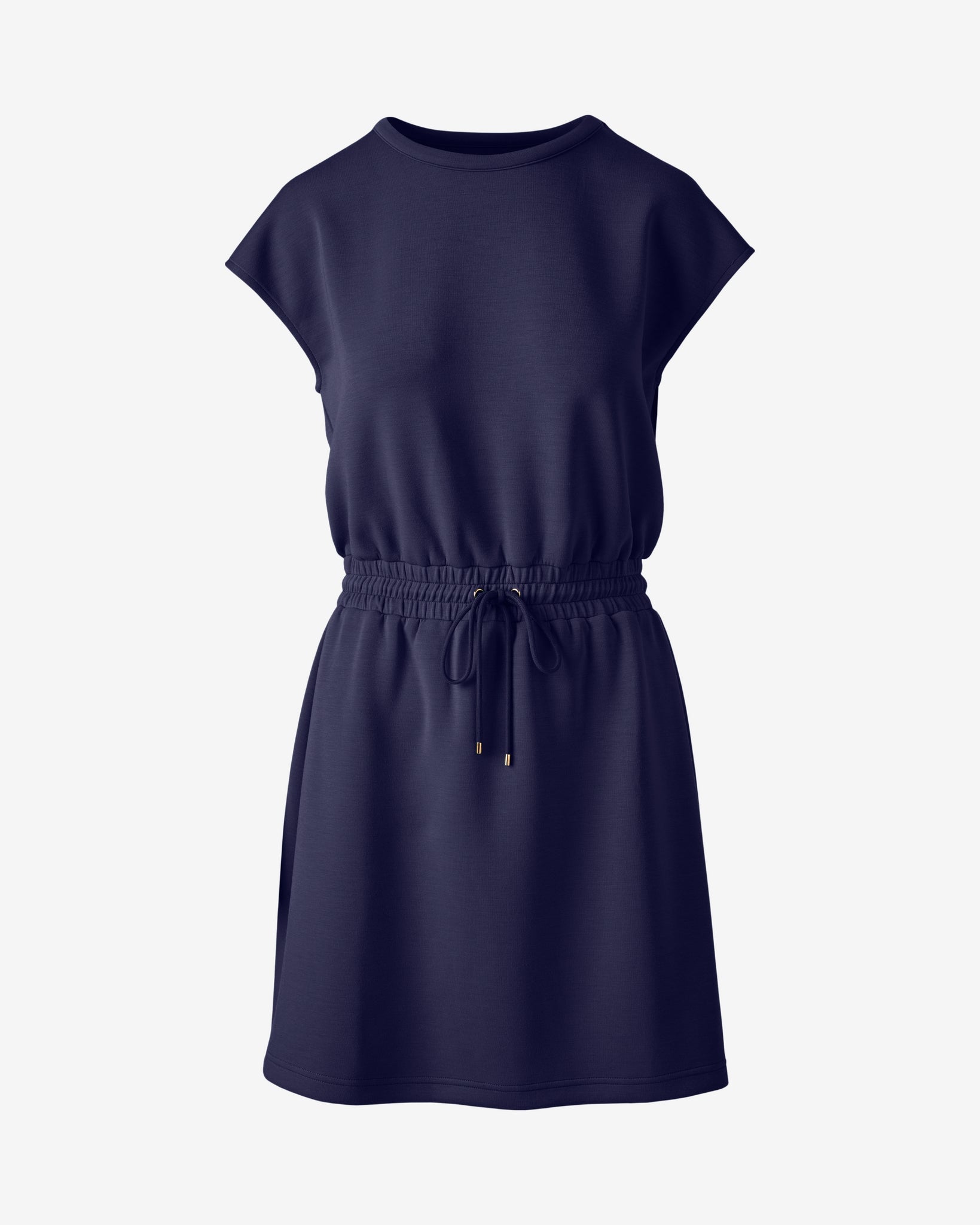 Miss | Jurk Dames Drop Shoulder Blouson - Gebreide Stof