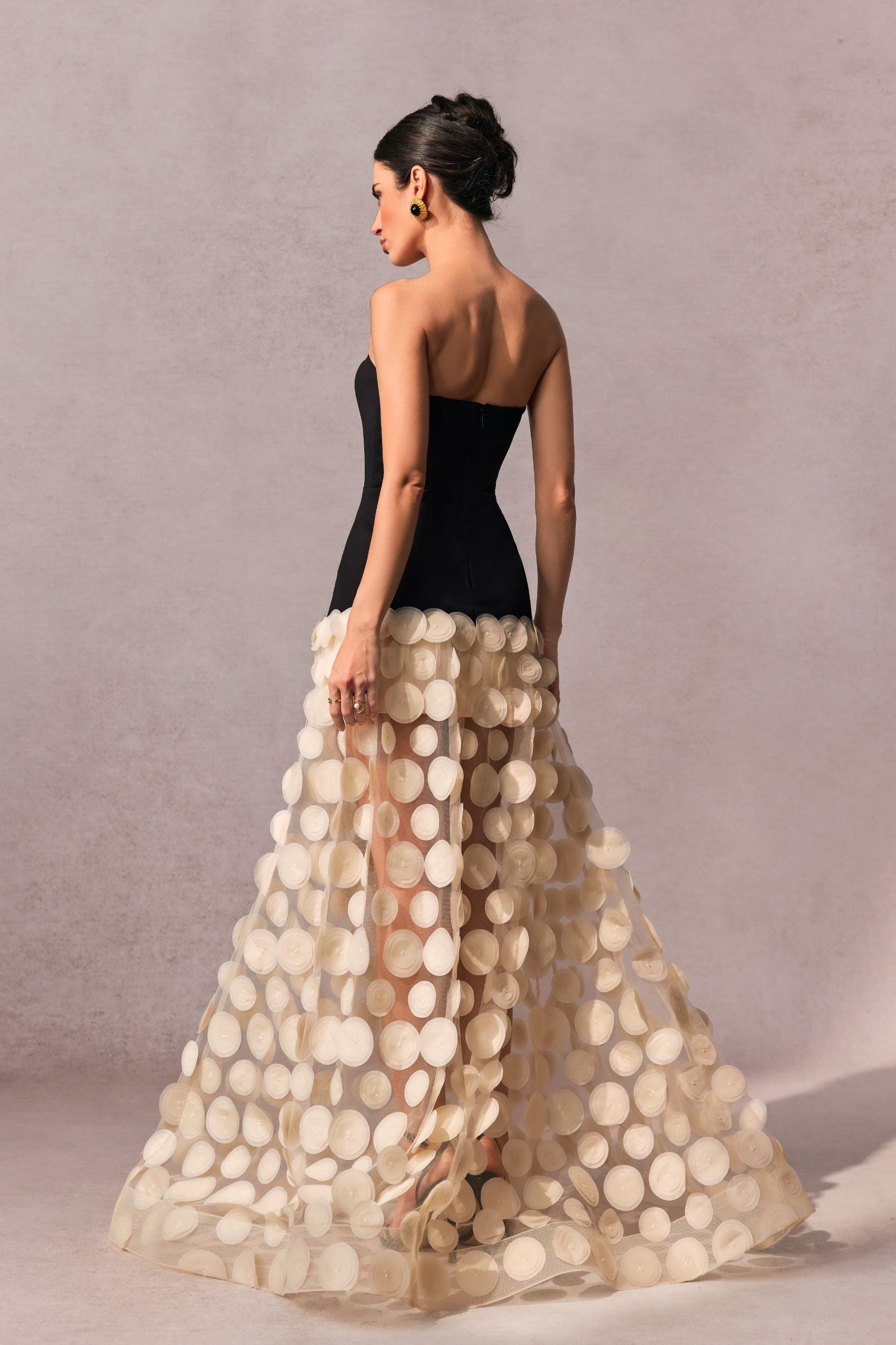 Aurélienne | Statement Strapless Evening Dress