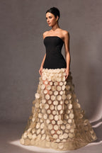 Aurélienne | Statement Strapless Evening Dress