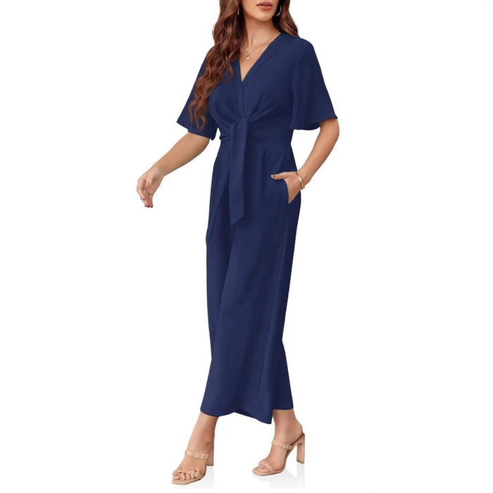 GABRIELLA™ - Tie Knot Jumpsuits — 1