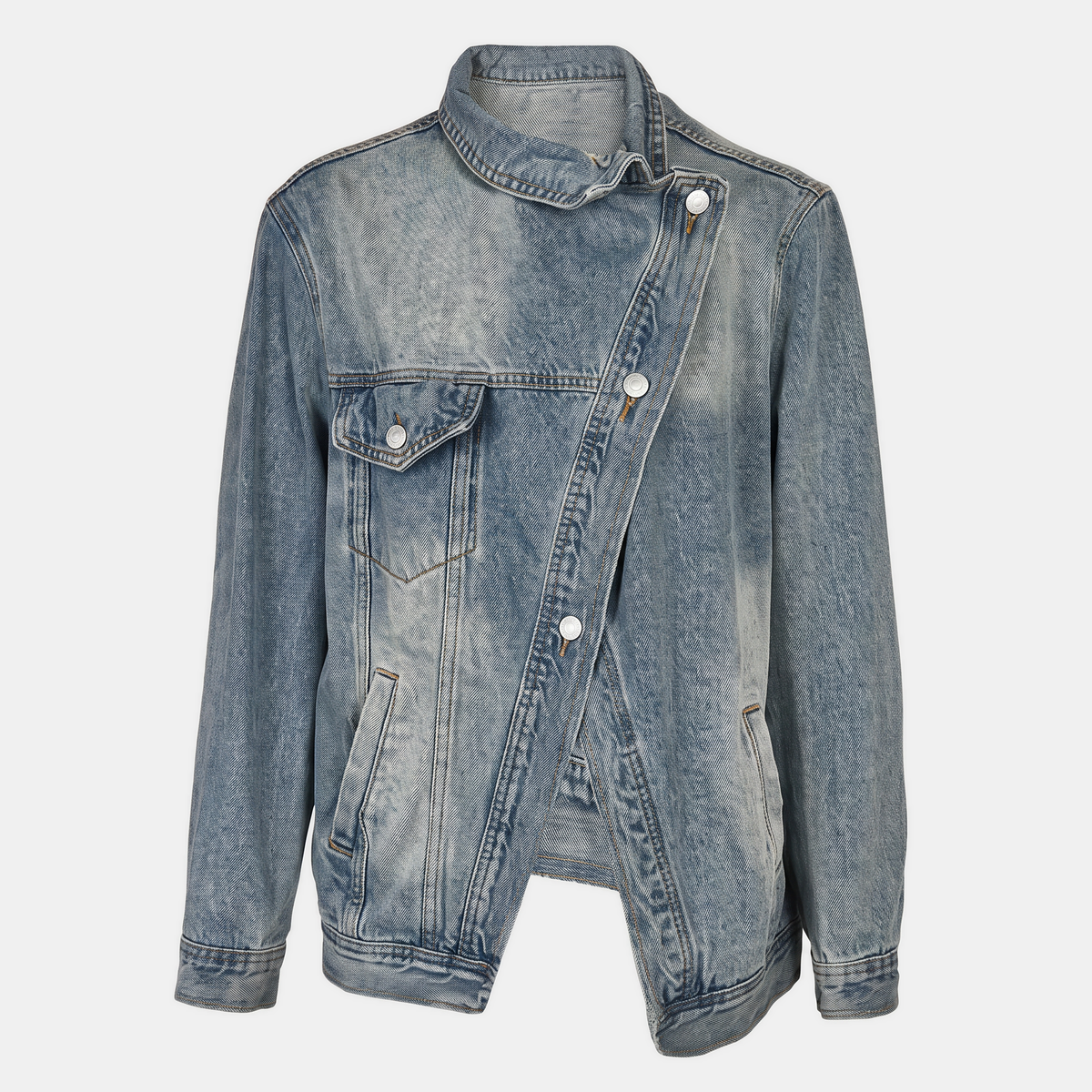 Elza -  Washed Denim Jacket