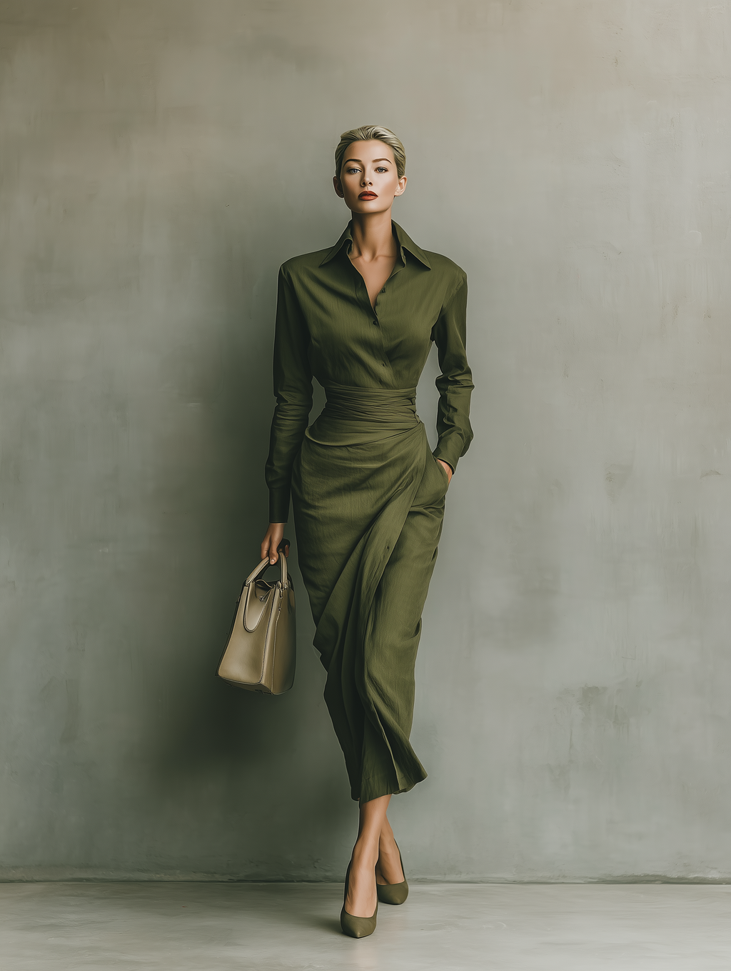 Miss | Jurk Dames Maxi Casual - Katoenmix