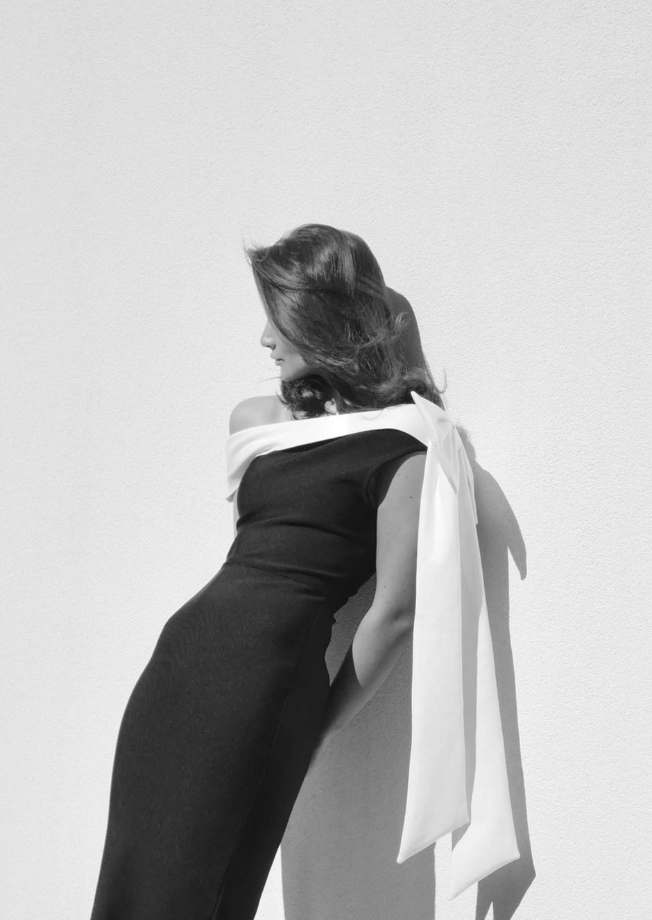 Colette | Off-Shoulder midi Jurk