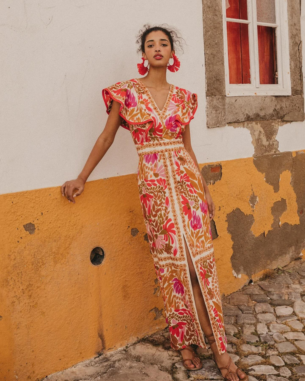 Solana Sunset | Bohemian Maxi Jurk