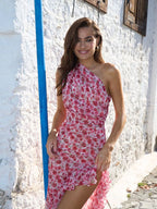 Amarose | One Shoulder Ruffle Dress