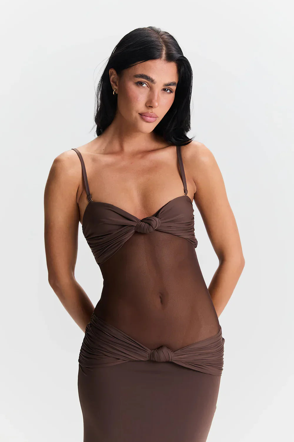 Soraya | Mesh Maxi Dress