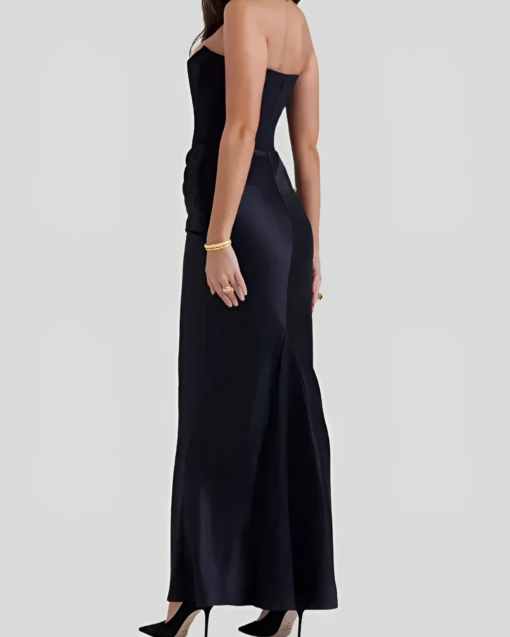 Miss | Jurk Dames Maxi Drapeert - Viscose