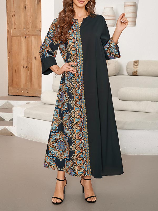 Miss | Jurk Dames Maxi Asymmetrisch - Chiffon