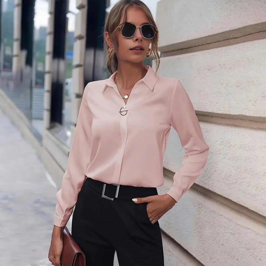 Sienna’s | Blouse Women Essential Regular Fit – Chiffon