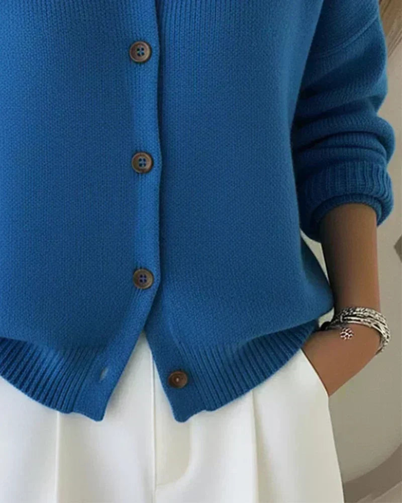 Vespera™ | Button Collar Cardigan — 2