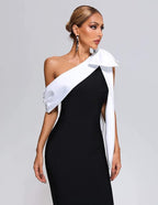 Colette | Off-Shoulder midi Jurk