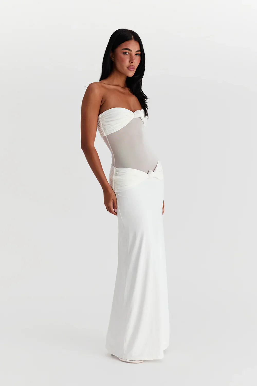 Soraya | Mesh Maxi Dress